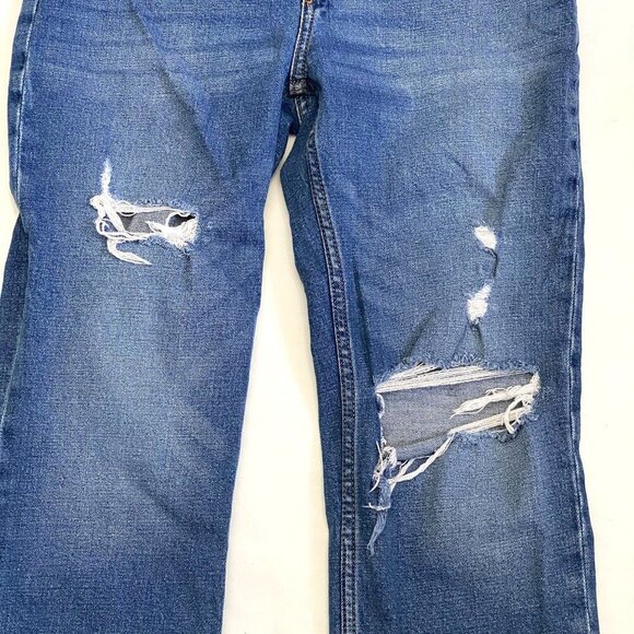 Abercrombie & Fitch The Ankle Straight Ultra High Rise Jeans Size 26/ 2R - Picture 2 of 10